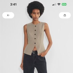 Aritzia Regal Wool Vest